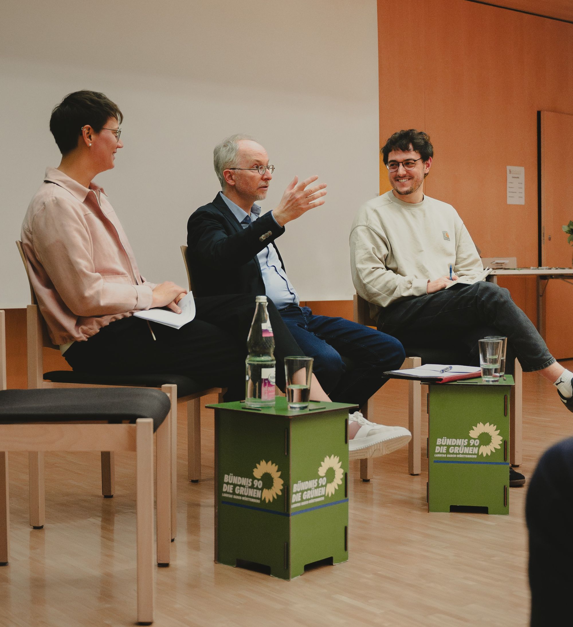 November sunset over the historic center of Marburg, Hesse, Germany.